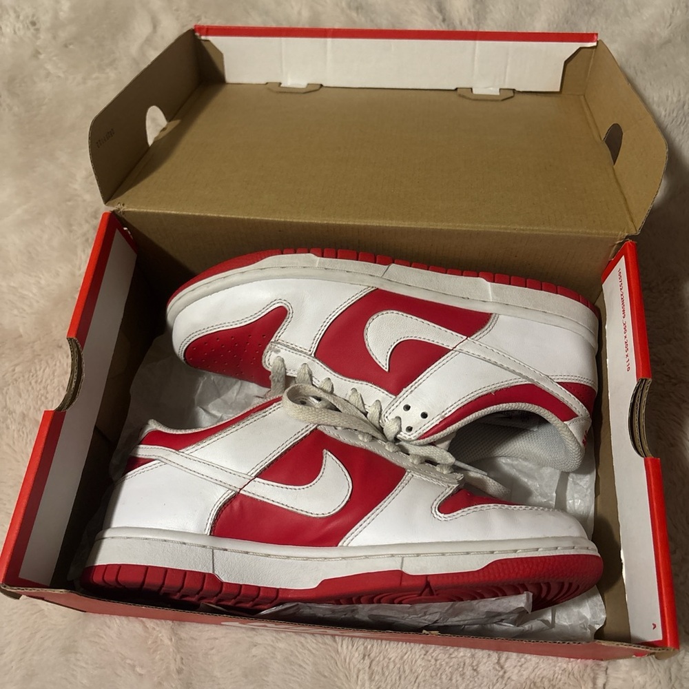 Nike Kids Sneakers Red and White